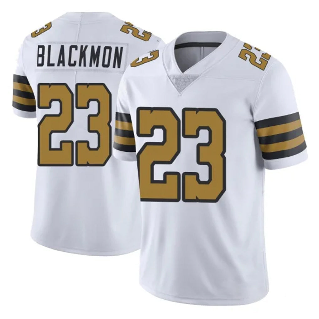 Odoa NO.Saints #23 Julian Blackmon Player White Limited Color Rush Home Game Stitched Jerseys