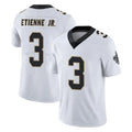 Odoa NO.Saints #3 Travis Etienne Jr. Player White Limited Vapor Untouchable Home Game Stitched Jerseys
