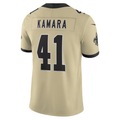 Odoa NO.Saints #41 Alvin Kamara Gold Alternate Gameday Golds Alternate Vapor F.U.S.E. Limited Stitched Jerseys