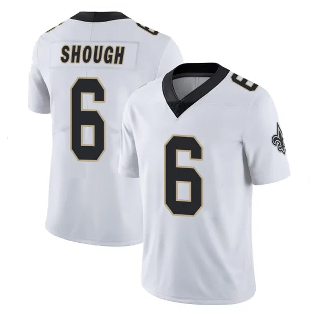 Odoa NO.Saints #6 Tyler Shough Player White Limited Vapor Untouchable Home Game Stitched Jerseys