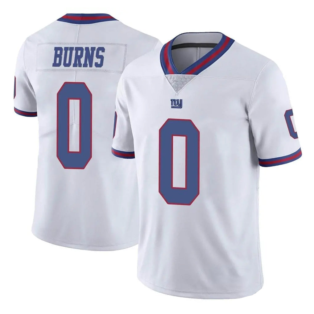 Odoa NY.Giants #0 Brian Burns Player White Color Rush Home Game Stitched Jerseys