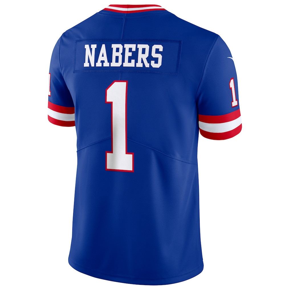 Odoa NY.Giants #1 Malik Nabers Royal Alternate 2 Legacy Vapor Untouchable Limited Jerseys