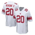 Odoa NY.Giants #20 Greg Newsome II Player White Home Game Stitched Jerseys
