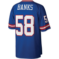 Odoa NY.Giants #58 Carl Banks Mitchell & Ness Royal Legacy Replica Jersey