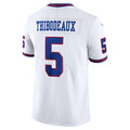 Odoa NY.Giants #5 Kayvon Thibodeaux White Alternate Vapor Untouchable Limited Stitched Jerseys