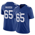 Odoa NY.Giants #65 Francis Mauigoa Player Royal Limited Vapor F.U.S.E. Home Game Stitched Jerseys