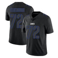 Odoa NY.Giants #72 Jermaine Eluemunor Player Black Impact Limited Home Game Stitched Jerseys