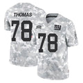 Odoa NY.Giants #78 Andrew Thomas Player Arctic Camo Salute To Service Limited Game Stitched Jerseys