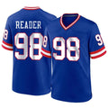 Odoa NY.Giants #98 DJ Reader Player Royal Classic Home Game Stitched Jerseys
