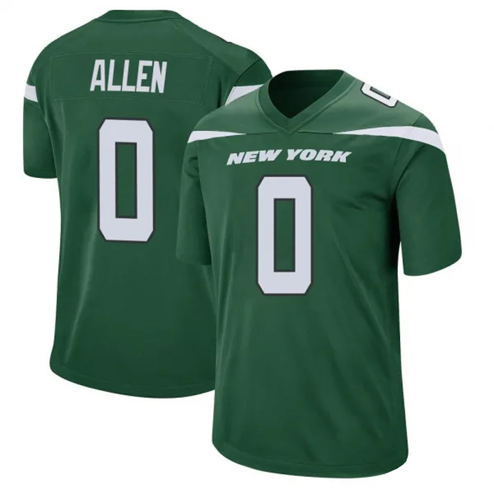 Odoa NY.Jets #0 Braelon Allen Player Green Game Stitched Jerseys