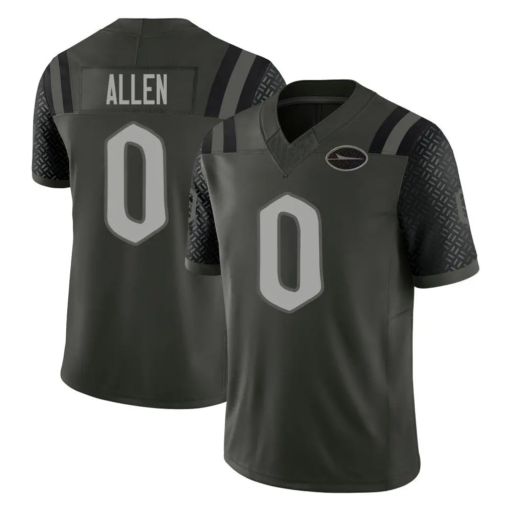 Odoa NY.Jets #0 Braelon Allen Player Green Limited 2025 Rivalries Collection Home Game Stitched Jerseys
