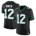 Odoa NY.Jets #12 Joe Namath Legacy Black Vapor F.U.S.E. Limited Jersey Stitched American Stitched Jerseys