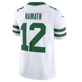 OdoaNY.Jets #12 Joe Namath Legacy White Vapor F.U.S.E. Limited Jersey Stitched American Stitched Jerseys