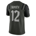 Odoa NY.Jets #12 Joe Namath Player Gotham Green Rivalries Collection Limited Stitched Jerseys