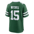 Odoa NY.Jets #15 Adonai Mitchell Legacy Green Team Game Stitched Jerseys