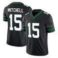 Odoa NY.Jets #15 Adonai Mitchell Player Black Limited Legacy Vapor F.U.S.E. Home Game Stitched Jerseys
