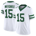 Odoa NY.Jets #15 Adonai Mitchell Player White Legacy Limited Vapor F.U.S.E. Home Game Stitched Jerseys