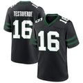Odoa NY.Jets #16 Vinny Testaverde Player Black Home Game Stitched Jerseys