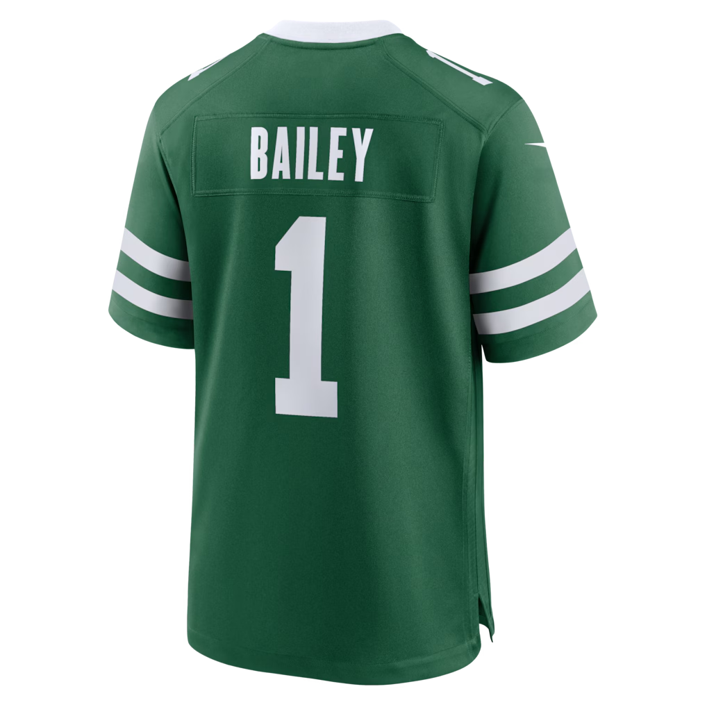 Odoa NY.Jets #1 David Bailey Legacy Green 2026  Draft First Round Pick No. 2 Team Game Stitched Jerseys