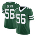 Odoa NY.Jets #56 Demario Davis Player Green Legacy Limited Vapor F.U.S.E. Home Game Stitched Jerseys