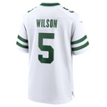 Odoa NY.Jets #5 Garrett Wilson Legacy White Game Jersey Stitched American Stitched Jerseys