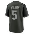 Odoa NY.Jets #5 Garrett Wilson Player Gotham Green Rivalries Collection Game Stitched Jerseys