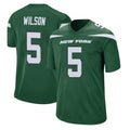 Odoa NY.Jets #5 Garrett Wilson Player Green Game Stitched Jerseys