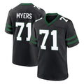Odoa NY.Jets #71 Josh Myers Player Black Legacy Home Game Stitched Jerseys