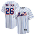 Odoa NY.Mets #26 Nolan McLean Player White Home Game Stitched Jerseys
