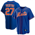 Odoa NY.Mets #27 Mark Vientos Player Royal Home Game Stitched Jerseys