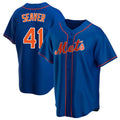 Odoa NY.Mets #41 Tom Seaver Player Royal Home Game Stitched Jerseys