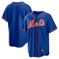 Odoa NY.Mets Blank Player Royal Home Game Stitched Jerseys