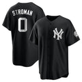 Odoa NY.Yankees #0 Marcus Stroman Player Black Game Stitched Jerseys