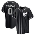 Odoa NY.Yankees #0 Marcus Stroman Player Black Out Game Home Stitched Jerseys