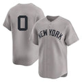 Odoa NY.Yankees #0 Marcus Stroman Player Gray Limited Stitched Jerseys