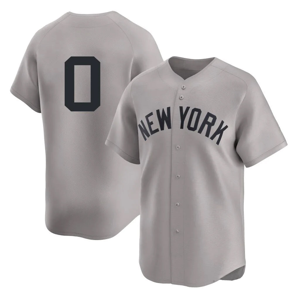 Odoa NY.Yankees #0 Marcus Stroman Player Gray Limited Stitched Jerseys