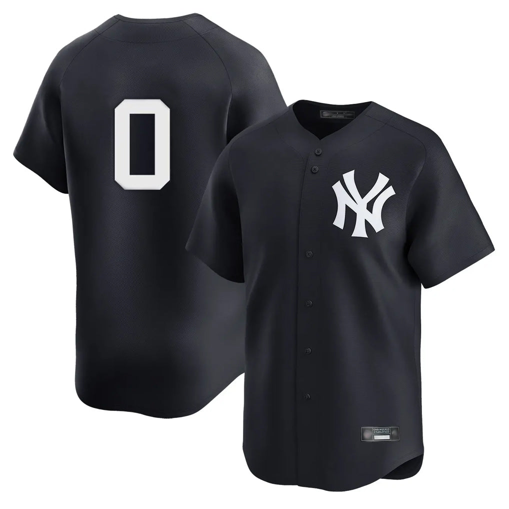 Odoa NY.Yankees #0 Marcus Stroman Player Navy Alternate Limited Stitched Jerseys