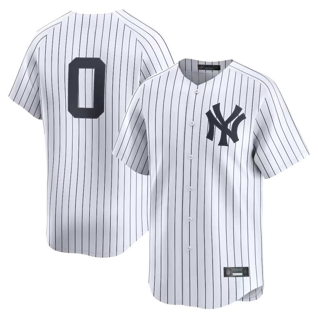 Odoa NY.Yankees #0 Marcus Stroman Player White Limited Stitched Jerseys