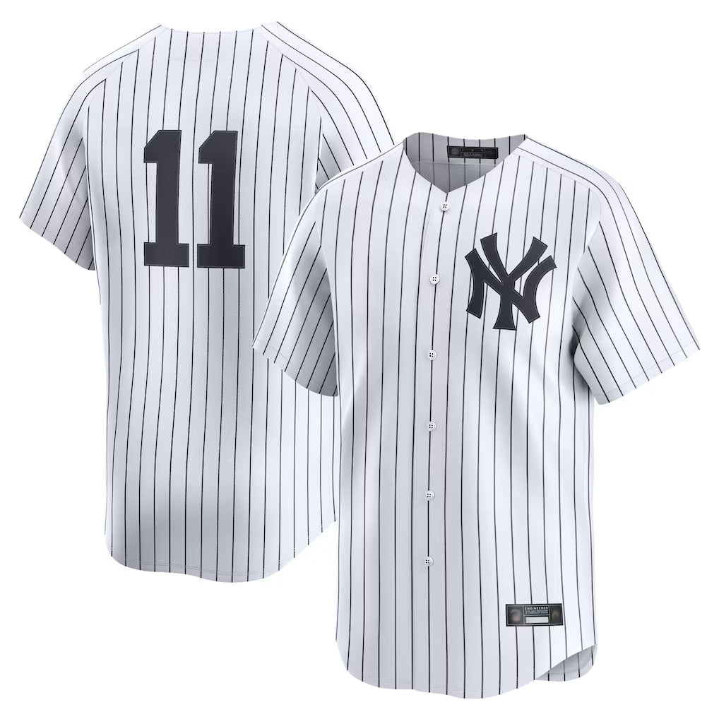 Odoa NY.Yankees #11 Anthony Volpe Player White Limited Home Stitched Jerseys
