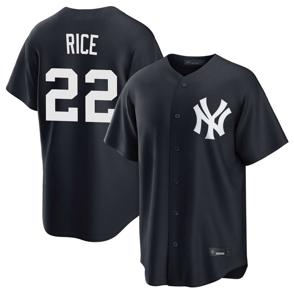 Odoa NY.Yankees #22 Ben Rice Player Navy Game Home Stitched Jerseys