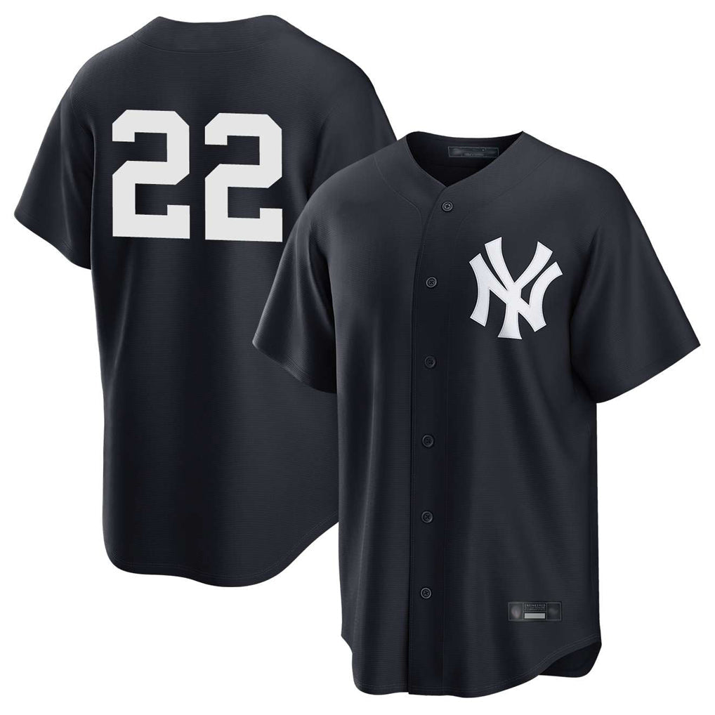 Odoa NY.Yankees #22 Ben Rice Player Navy Game Stitched Jerseys