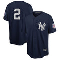 Odoa NY.Yankees #2 Derek Jeter Player Navy 2020 Hall of Fame Induction Limited Stitched Jerseys
