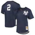 Odoa NY.Yankees #2 Derek Jeter Player Navy Mitchell & Ness Limited Stitched Jerseys