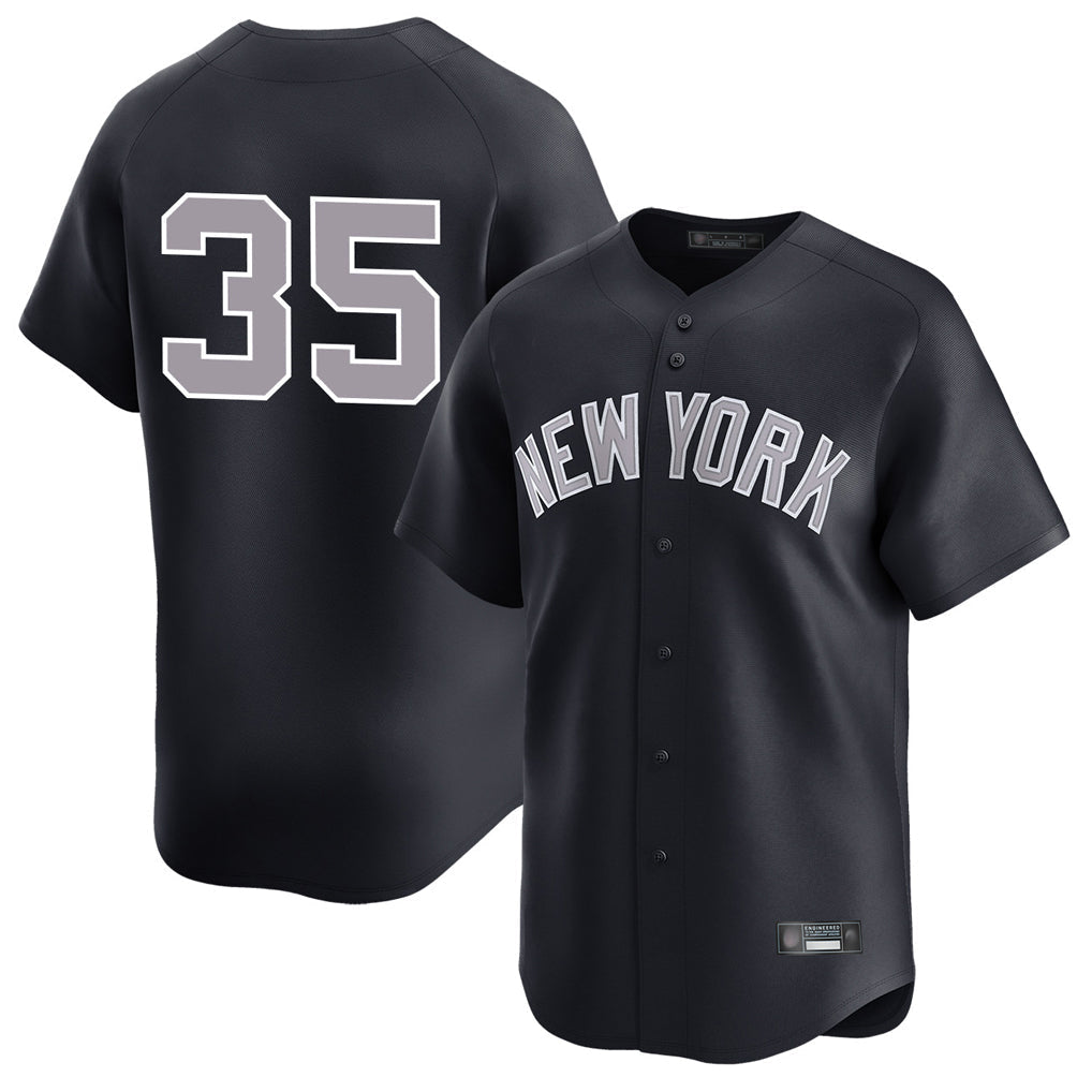 Odoa NY.Yankees #35 Cody Bellinger Player Navy Limited Home Stitched Jerseys
