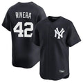 Odoa NY.Yankees #42 Mariano Rivera Player Navy Alternate Limited Home Stitched Jerseys