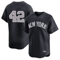 Odoa NY.Yankees #42 Mariano Rivera Player Navy Limited Stitched Jerseys