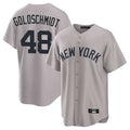 Odoa NY.Yankees #48 Paul Goldschmidt Player Gray Game Home Stitched Jerseys