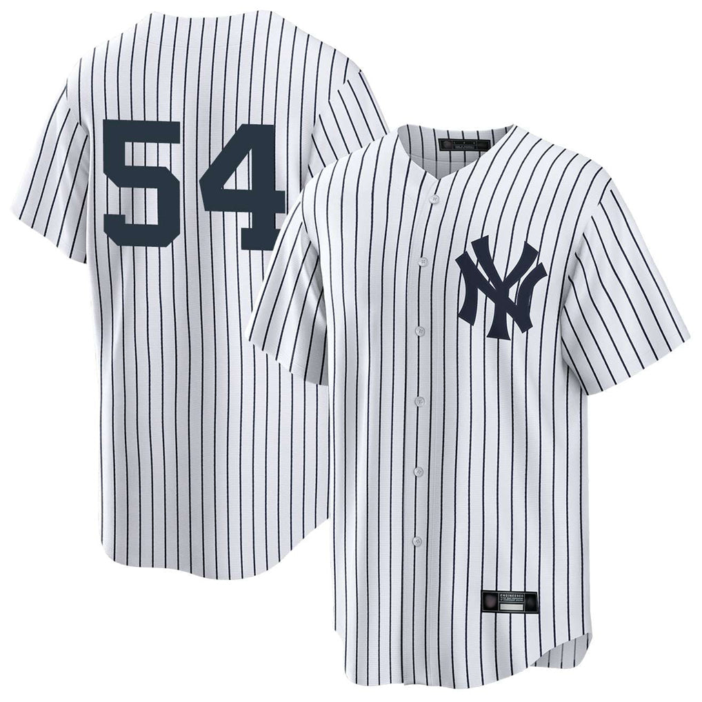 Odoa NY.Yankees #54 Max Fried Player White Game Home Stitched Jerseys