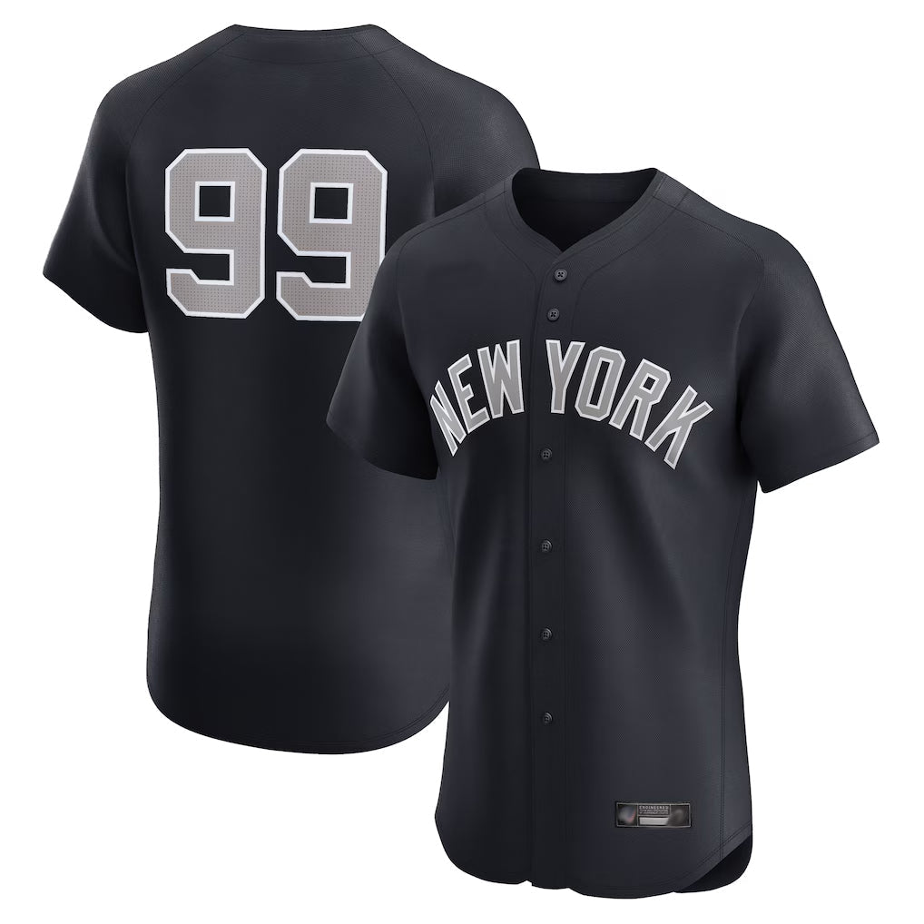 Odoa NY.Yankees #99 Aaron Judge Player Navy  Home Limited Elite Game Stitched Jerseys