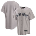 Odoa NY.Yankees Blank Player Gray Game Home Stitched Jerseys